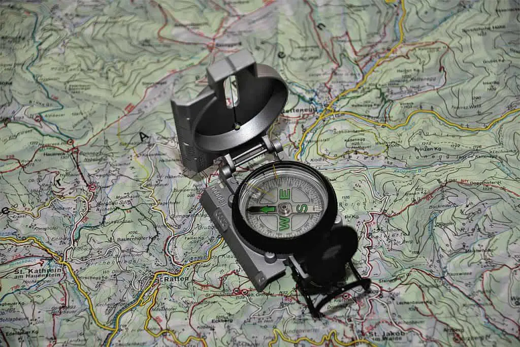 what do all orienteering compasses have