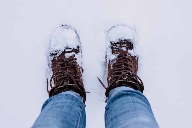 turistické boty do sněhu