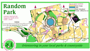 orienteering map