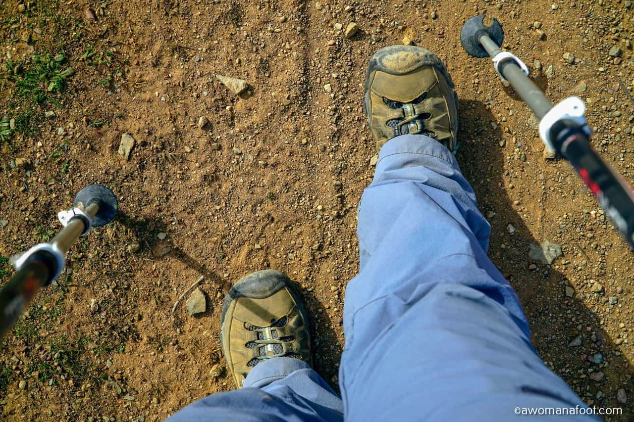 chaussures de randonnée vives